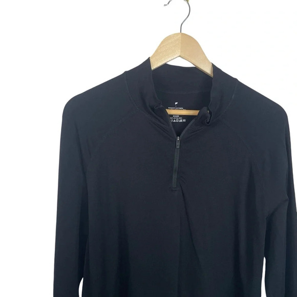 Fabletics Men’s The Training Day Quarter Zip in Black Size L - Picture 9 of 12